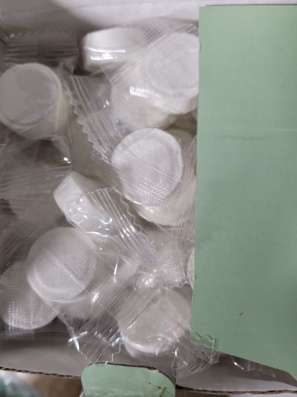 Photo 1 of 100 PCS Portable Compressed Towel Tablets, Compressed Hand Wipe Coin Paper Towel, Camping Wet Towel, Disposable Towel for Travelling, For Home Beauty Outdoor Sports