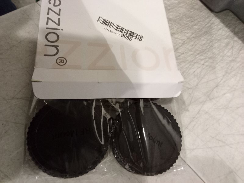 Photo 1 of 2 Pack RF Mount Body Cap Cover & Rear Lens Cap for Canon EOS R100 R50 R50V R8 R R1 R3 R5 R6 Mark II R7 R10 RP Mirrorless Camera & RF Mount Lenses, with 2 Extra Hot Shoe Protective Covers Included