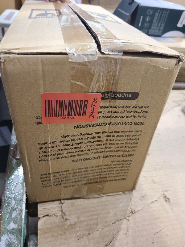 Photo 1 of [10-Pack] Glass Meal Prep Containers with Lids, MCIRCO Food Storage Containers with Snap Locking Lids, Airtight Lunch Containers, Microwave, Oven, Freezer and Dishwasher