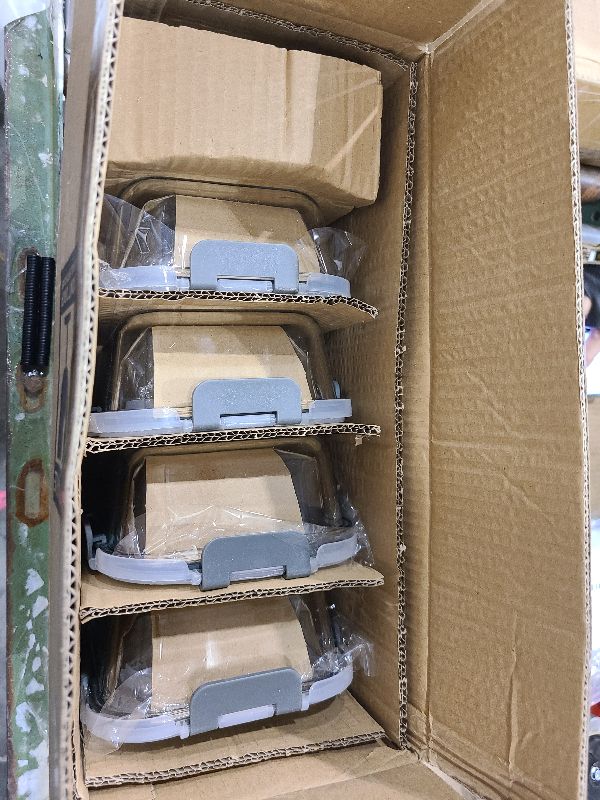 Photo 1 of [10-Pack] Glass Meal Prep Containers with Lids, MCIRCO Food Storage Containers with Snap Locking Lids, Airtight Lunch Containers, Microwave, Oven, Freezer and Dishwasher