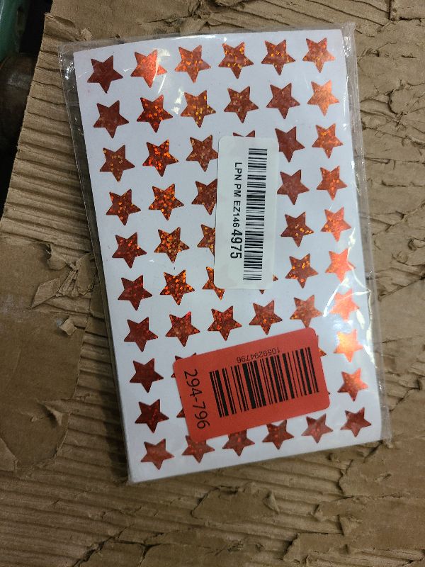 Photo 1 of 3000 PCS Holographic Star Stickers, 0.6" Sparkly, Kids Rewards, Foil for Behavior Chart, Student Planner, School Classroom Teacher Supplies, DIY