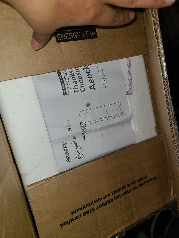 Photo 1 of 4500 Sq.Ft Most Efficient Energy Star 2025 Dehumidifier,AEOCKY Max 80 Pint/D(Standard 56Pint/D) Smart Compressor Dehumidifier with Drain Hose, Intelligent Humidistat,for Basement,Bedroom,Home,Bathroom