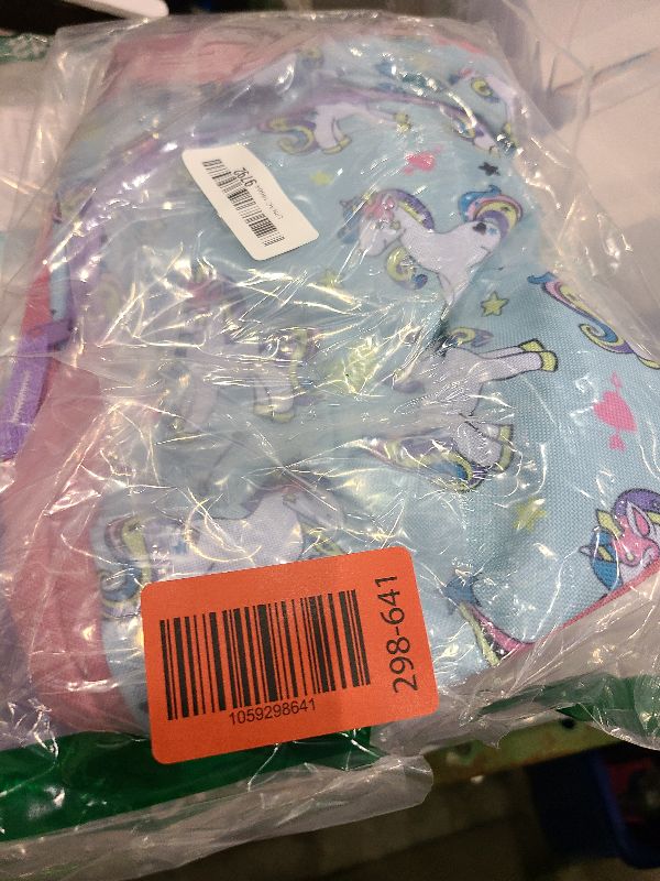 Photo 1 of 15 Inch Kids Backpacks for Boys & Girls | Preschool, Kindergarten, Elementary School Backpacks with Adjustable, Padded Straps (Upbeat Unicorns)