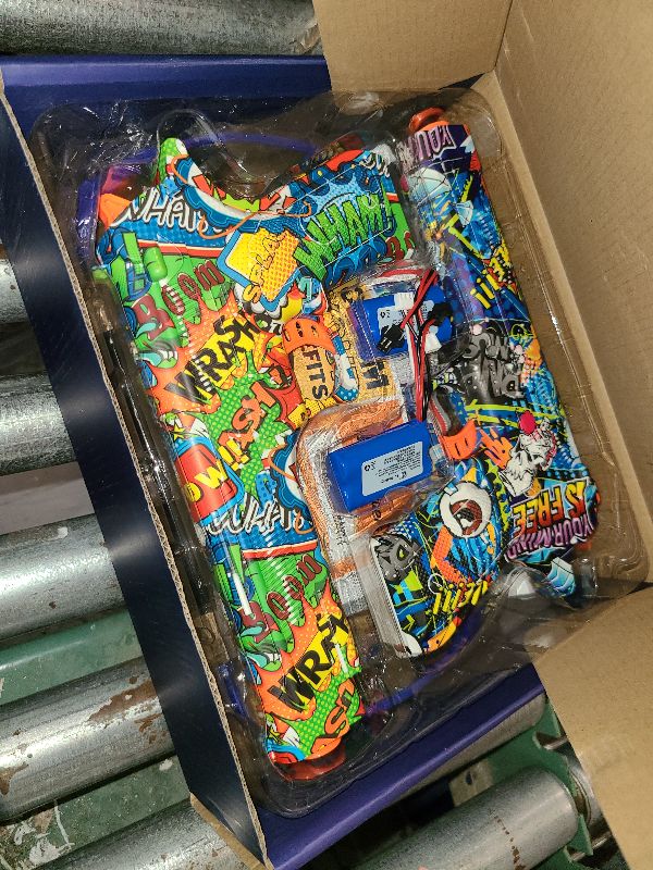 Photo 1 of 2 Set Electric Blaster Toys, Light Up Splatter Blasters - 11 Rs Per Seconds, 7.4V/500 mAh Batteries, Perfect for Outdoor Team Play Game Activities, Parties & Summer Fun, Ages 12 & Up