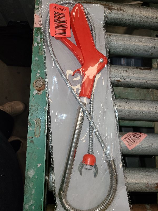 Photo 1 of 51"Toilet Snake Clog Remover,Toilet Auger Grabber Tool?Plumbing Snake for Toilet,With 4 Claws Bendable Hose Pickup Reaching Assist Tool for Grabbing Objects Blocked in Toilet Pipes and Drainage Drains