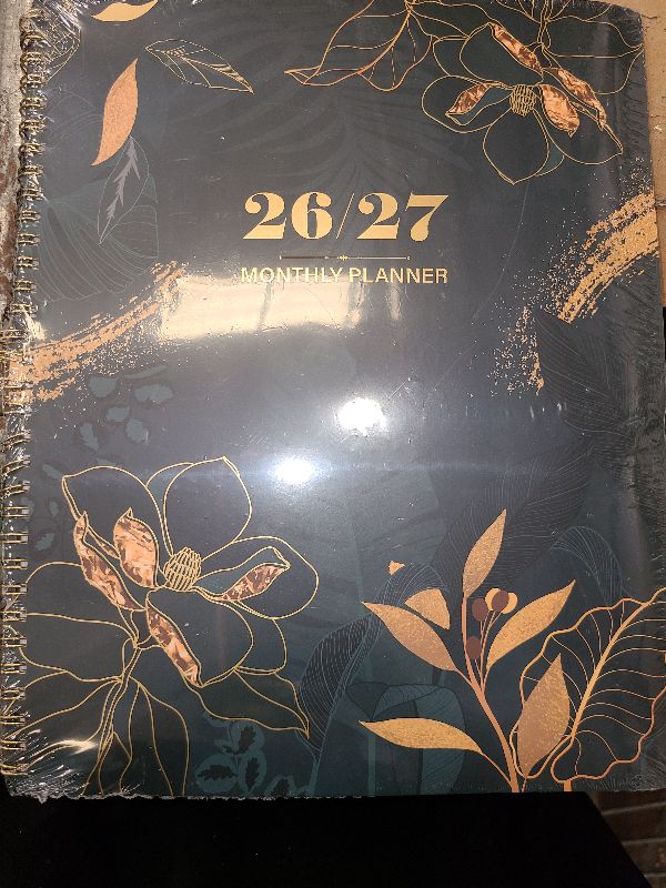Photo 1 of 2026-2027 Monthly Planner - 2 Year Monthly Planner from January 2026 - December 2027, 9" x 11", 2026 Planner with Inner Pocket, Coated Tabs, Holidays Review