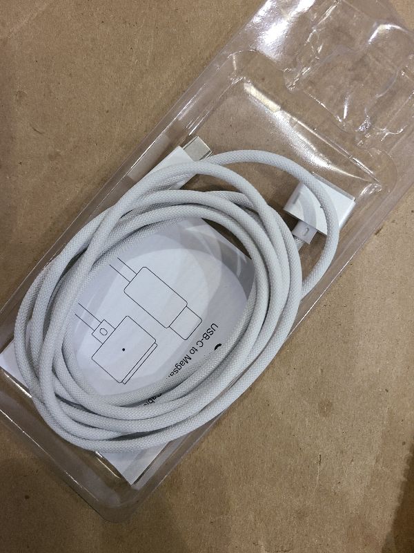 Photo 1 of 140W USB-C to Magnetic 3 Cable, Compatible with MacBook Pro 2021 M1 Pro & Max Chip 14" 16", MacBook Air 2022 M2, MacBook Pro 2023 M2 Pro & Max Chip 14" 16", Safe 3 Cable for MacBook - 6.6ft