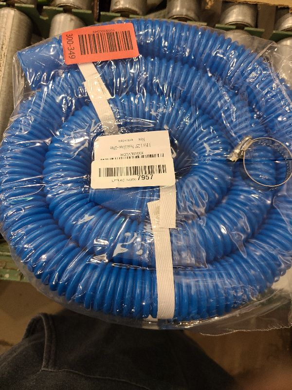 Photo 1 of 3 Pcs 1.25" Pool Hose, 59" Long Accessory Pool Pump Replacement Hoses, Compatible with All Above Ground Pool Filter Pumps that Use 1 1/4 Diameter Hoses