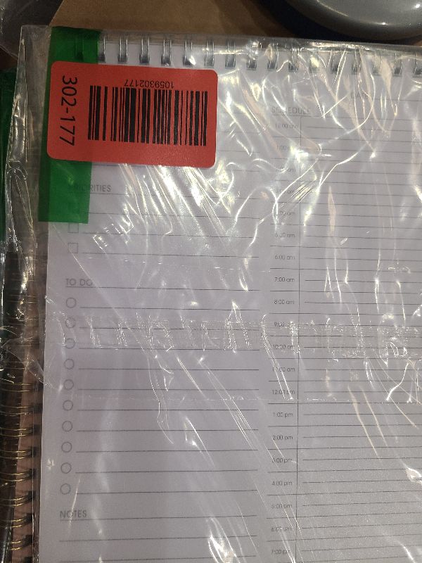 Photo 1 of 24 Hour Daily Planner - Daily To Do List for Work & Personal Life, Productivity Planner, Everyday Planner, Daily Schedule, 6.5 x 9.8