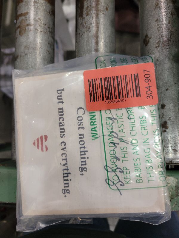 Photo 1 of 5" Positive Wooden Block Sign - Kindness Cost Nothing But Means Everything - Rustic Solid Pine Wood Sign For Farmhouse, Shelf, Shelves, Classroom, Home & Office Decorations - A03