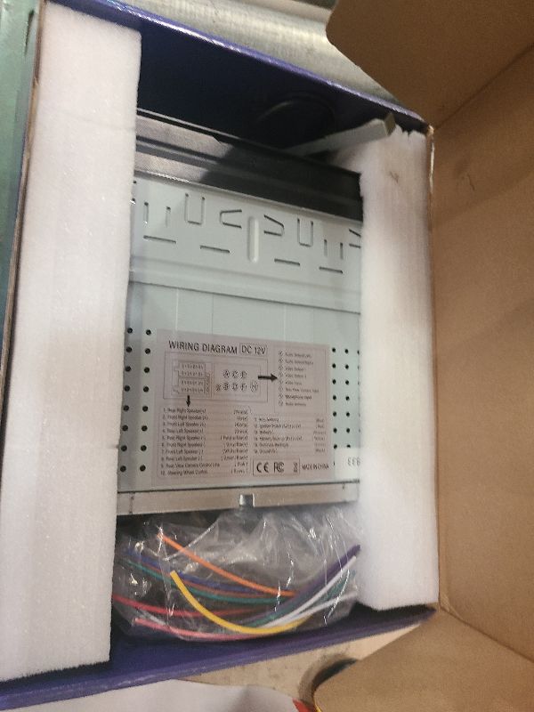 Photo 1 of [Stable AM Radio] Hikity Single Din Car Stereo Carplay Android Auto, 7 Inch Flip Out Touch Screen Car Radio Bluetooth Car Audio Receiver, SWC, Mirror Link, FM/EQ, Dual USB/Type-C, Free Backup Cam, Mic