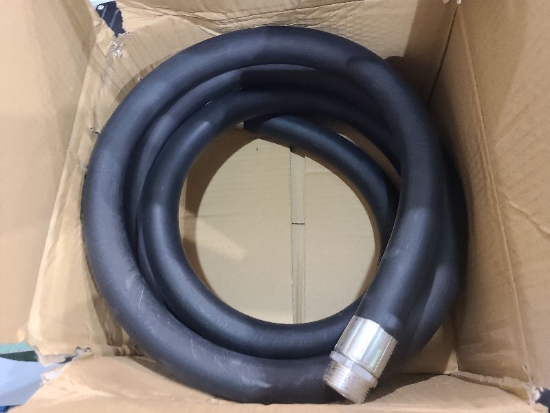Photo 1 of 1 Inch NPT Fuel Transfer Hose - 10FT Farm Hose for Diesel, Gasoline, Kerosene & Biodiesel - Efficient 10 Feet Pump Tank Tube for Fuel Transfer