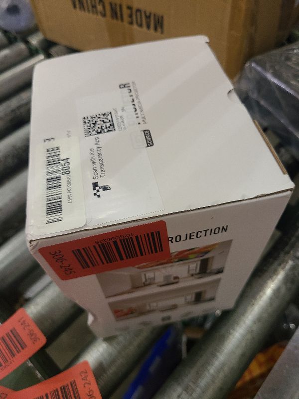 Photo 1 of ?Auto Focus&1080P?Magcubic Mini Smart Projector with 4K Support, Portable Projector with Wifi and Bluetooth, 5W Speaker, Built in Apps, Voice Control, Outdoor Movie Projector