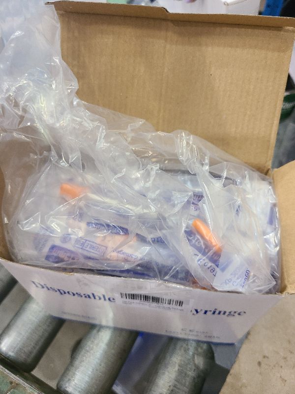 Photo 1 of 100 Pack 1/2 ml/cc 31Ga Lab Supplies, Individually Package