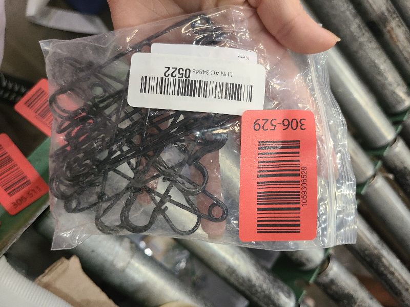 Photo 1 of 15Pcs Large Safety Pins, 4‘’ Heavy Duty Steel Safety Pins for Clothes, Ideal for Leather, Canvas, and Wool, Sharp Tip for Secure Hold, Perfect for Clothing, Diapers, Blankets, and More, Black