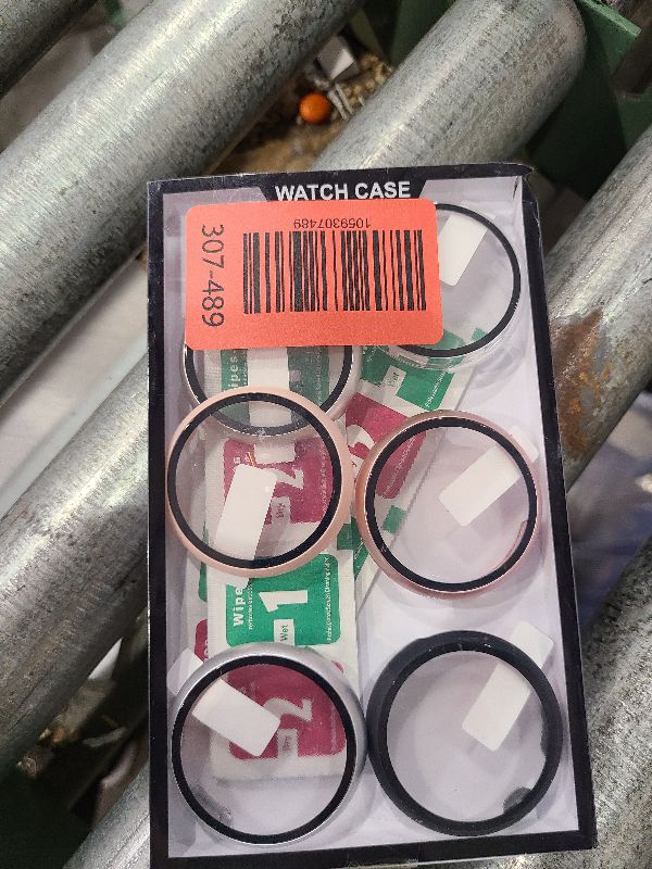 Photo 1 of [6-Pack] Case for Google Pixel Watch 3 41mm (2024 New), Hard PC Shockproof Bumper Cover with Tempered Glass Screen Protector for Google Pixel Watch 3 41mm