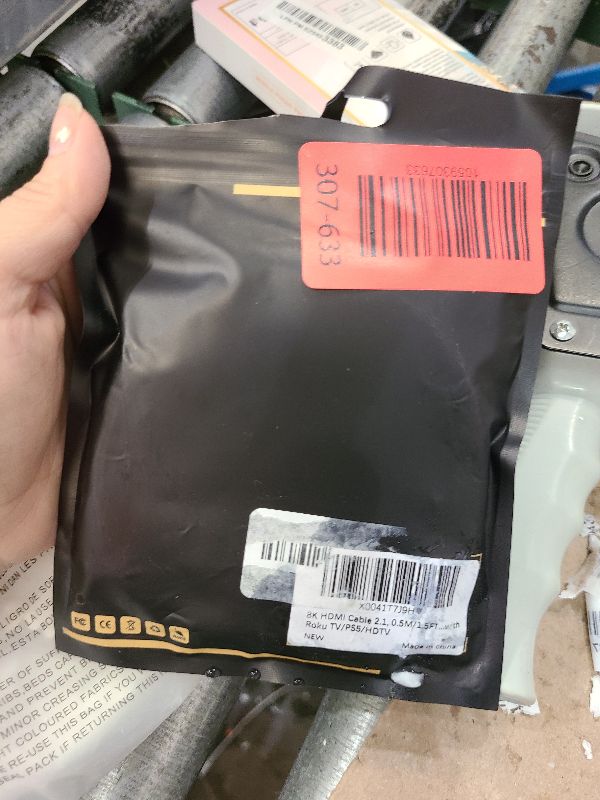 Photo 1 of 10K 8K HDMI Cable 2.1, Available 1.5FT 3.3FT 5FT 6.6FT 10FT 13FT 16FT 20FT 25FT Lengths for Selection,Ultra High Speed HDMI Cables Braided Cord 48Gbps, 8K@60Hz /4K@120Hz, HDCP 2.2&2.3(0.5M 1.5FT)