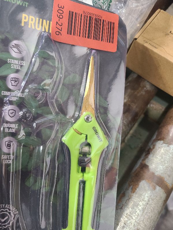 Photo 1 of 2-Pack Stainless Steel Gardening Scissors, Pruning Shears and Clippers for Gardening