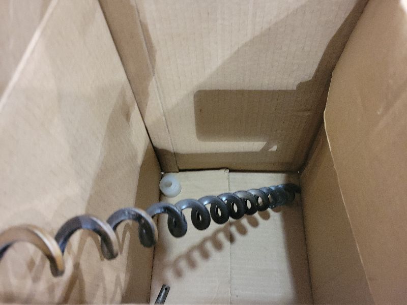 Photo 1 of 23" Auger Shaft Screw and Auger Motor Bushing for Pit Boss and Traeger Pellet Grill, Auger Replacement for Pitboss 1000 & 1100 Series and for Traeger Pro34, Eastwood 34, Texa Elite 34 Series Grill