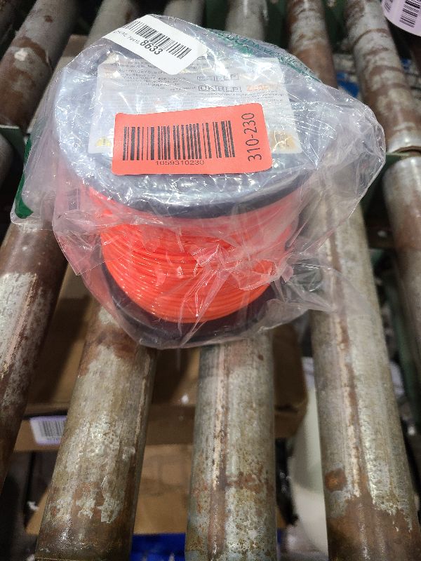 Photo 1 of 095 Trimmer Line, 095 Weed Eater String, 0.095" Weed Wacker String, Commercial Grade Round Nylon String Trimmer Line .095 Replacement For String Trimmer Weed Trimmers .095"-1280ft-5lb-Spool(Orange?