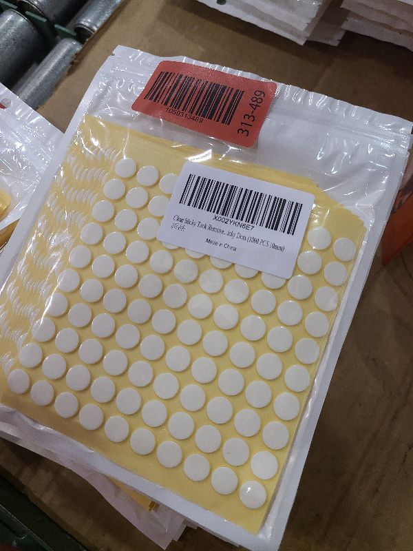 Photo 1 of 1000pcs Double-Sided Putty for Wall Hanging Removable Adhesive Stickers for Posters Easy to Use Wall Adhesive Damage Tacky Putty