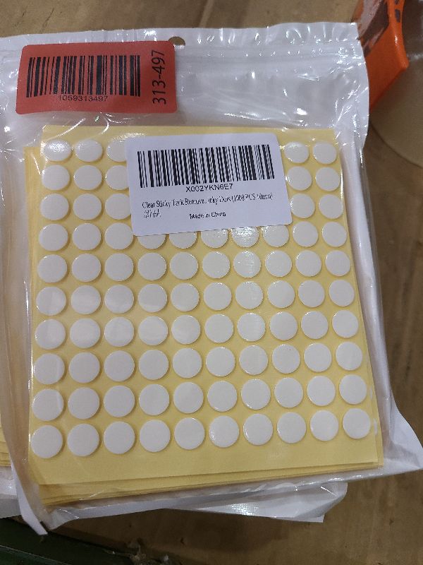 Photo 1 of 1000pcs Double-Sided Putty for Wall Hanging Removable Adhesive Stickers for Posters Easy to Use Wall Adhesive Damage Tacky Putty 