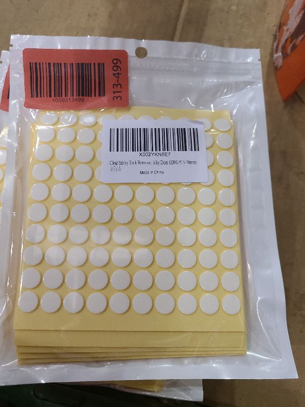 Photo 1 of 1000pcs Double-Sided Putty for Wall Hanging Removable Adhesive Stickers for Posters Easy to Use Wall Adhesive Damage Tacky Putty 