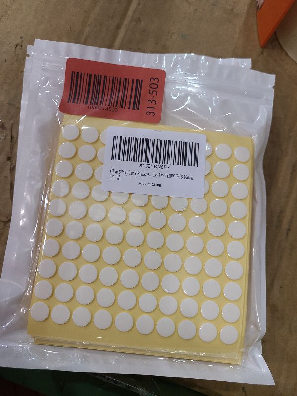 Photo 1 of 1000pcs Double-Sided Putty for Wall Hanging Removable Adhesive Stickers for Posters Easy to Use Wall Adhesive Damage Tacky Putty 