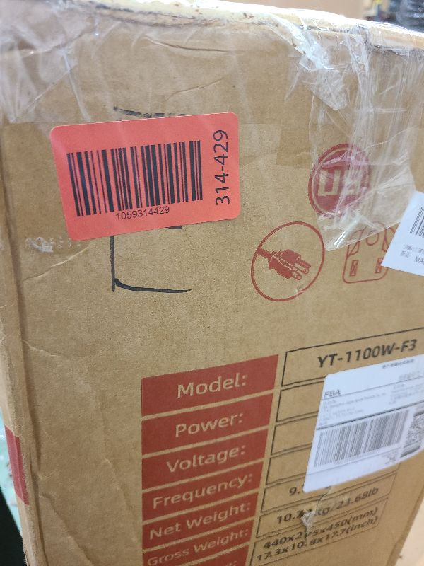 Photo 1 of 1100Watt/1.5HP High Power Air Blower for Large Inflatables, GONFLABLE Inflatable Bounce House Blower, Portable Fan Pump Leaf Blower Corded Commercial for Bouncy Castle, Jumper, Water Slide