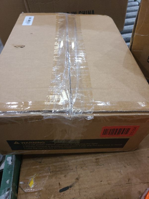 Photo 1 of 25" Modern Black Chandelier for Dining Room (6-Light, 25-Inch), Geometric Black Dining Room Light Fixture Over Table, Industrial Metal Hanging Pendant Lights for Kitchen Island, Entryway, Foyer