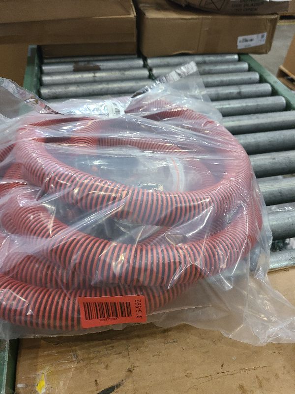 Photo 1 of 16FT Vacuum Hose Extension with 6 Adapter Attachments,Fits 1-1/4" Vacuum Cleaner Hose,Multi-Size Fittings0.9" to 1-3/4",Universal Shop Vac Accessories (Please Confirm Hose Size Compatibility)