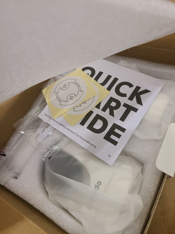 Photo 1 of 2K Indoor Security Camera-Baby Monitor with 2.4G WiFi Camera and Audio, Siren/Night Vision for Home/Pet/Nanny/Cat, 24/7 SD Card Storage, Cloud (Optional), Compatible with Alexa & Google Home, D1 2P