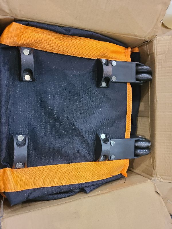 Photo 1 of 10 x 10 x 66in Canopy Bag Replacement for 10 x 10 Pop Up Canopy Tent with Roller Wheels - Canopy Carrying Bag with Handles - Pop Up Canopy Replacement Parts - 600D Waterproof Oxford Fabric