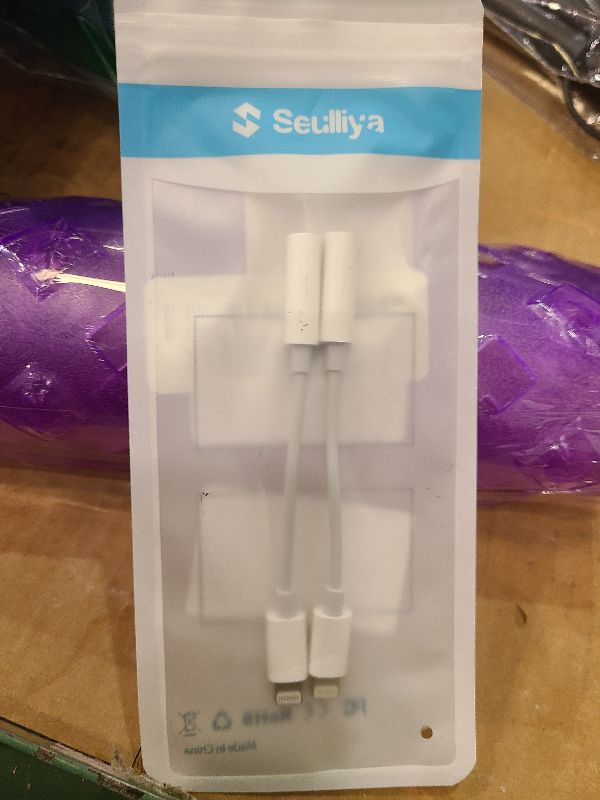 Photo 1 of [Apple MFi Certified] 2 Pack Lightning to 3.5 mm Headphone Jack Adapter, iPhone Aux Adapter Converter Dongle Audio Cable Compatible with iPhone 14 13 12 11 X XS 8 7