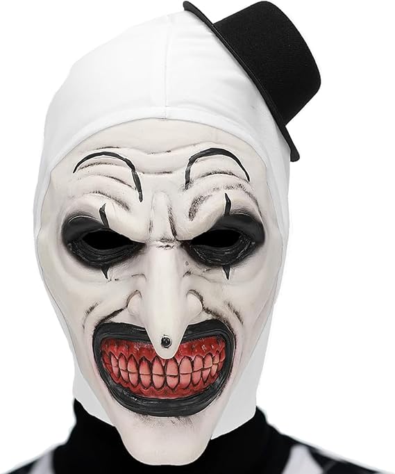 Photo 1 of **MSRP 19.99** Halloween Mask Clown Mask and scary clown mask for cosplay and party, trick or treating studio art clown mask