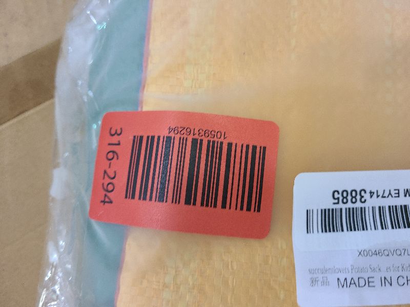 Photo 1 of 25 PCS Potato Sack Race Bags, Outdoor Games Sack Race Bags Set Includes 3-Legged Race Bands, Egg Spoon Relay Race, Plastic Medals, Carnival Outdoor Lawn Party Field Day Games for Adults & Family