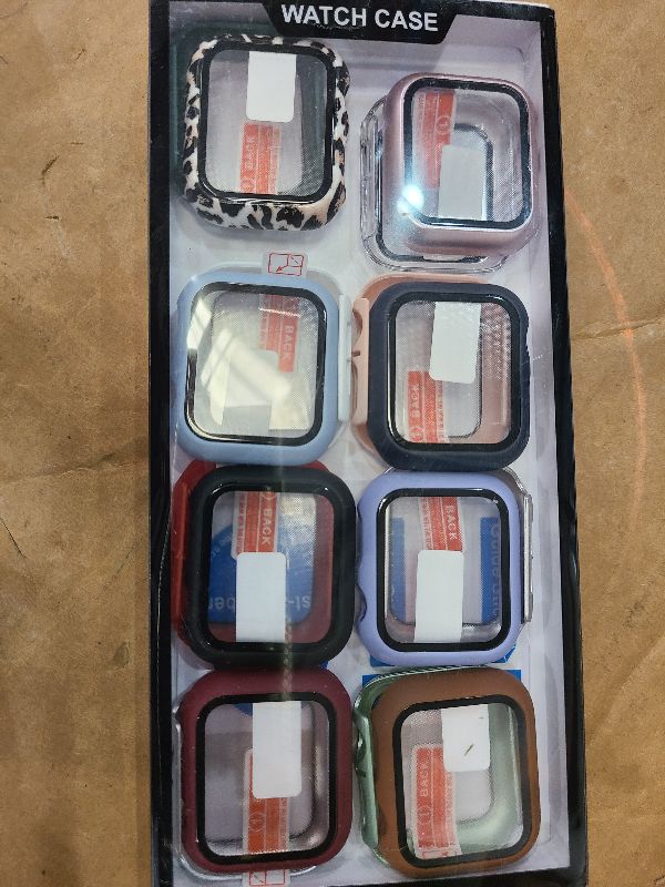 Photo 1 of 16 Pack Case for Apple Watch SE (3nd Gen)/SE 2/SE/6/5/4 Screen Protector 40mm, (2025 New) Hard PC Ultra-Thin Protective Face Cover Built-in Tempered Glass Film for iWatch 40mm