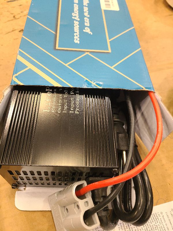 Photo 1 of 12V 20A Lithium Battery Charger 14.6V LiFePO4 Battery Charger Designed for 12 Volt LiFePO4 Battery, Built-in Safety Protections, with LED Indicator, Cooling Fan, Support 0V Charging