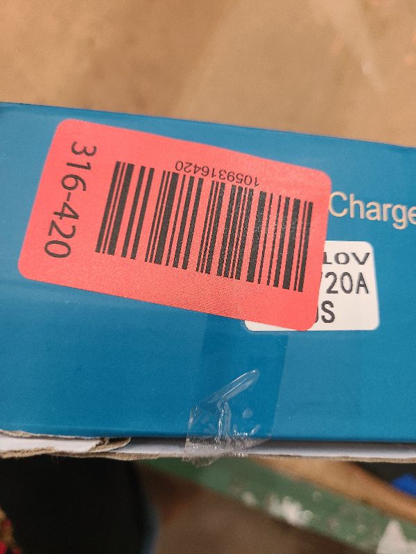 Photo 1 of 12V 20A Lithium Battery Charger 14.6V LiFePO4 Battery Charger Designed for 12 Volt LiFePO4 Battery, Built-in Safety Protections, with LED Indicator, Cooling Fan, Support 0V Charging