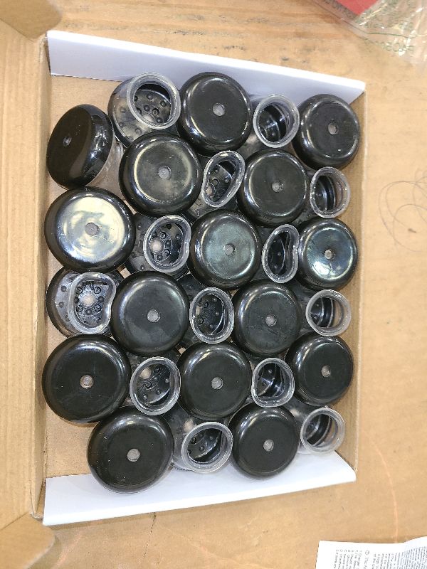 Photo 1 of 28 Pcs Chair Leg Sliders for Carpet, Round Chair Glides, Silicone Furniture Leg Protectors Caps, Carpet Protectors Table Feet Covers Cups, Teflon Furniture Pads Sliders (Fit:13/16" ~ 1-3/16")