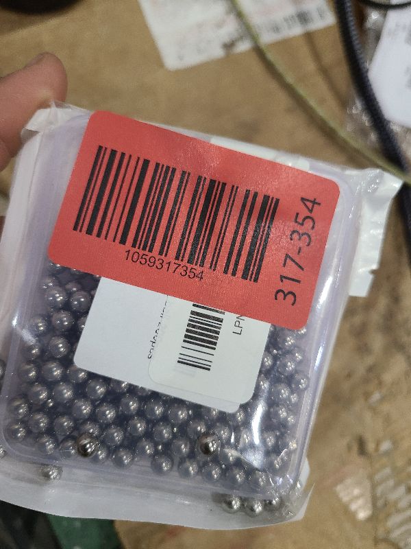 Photo 1 of (200 Pieces) Breezliy- 6mm (0.236") Precision Steel Bearing Balls G25 304 Stainless Steel Ball