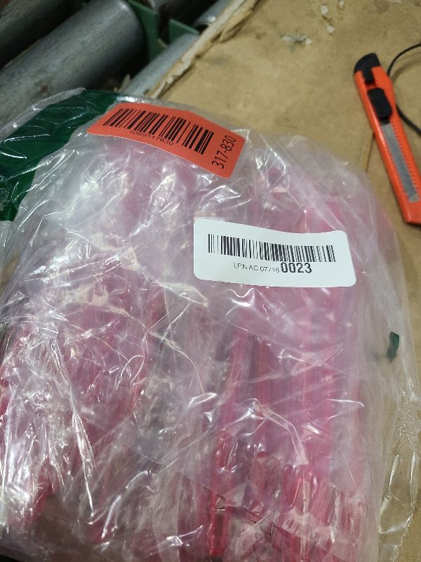 Photo 1 of 10 Pcs Plastic Buffet Serving Tongs, Clear Pink Kitchen Tongs Mini Serving Utensil Tongs for Food Ice Salad Buffet Barbecue Cookies, 6.3 Inches