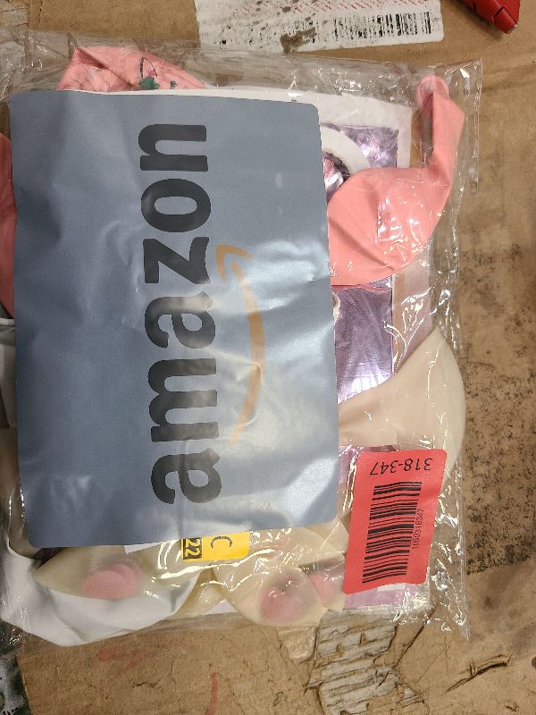 Photo 1 of 16 Pcs Unicorn Balloons Kit for Birthday Party Decorations - 2 Self Standing 3D Foil Unicorns, 4 Stars & 10 Printed Latex with Tying Tool (No Helium Needed)