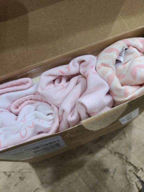 Photo 1 of 3-Pack Organic Baby Swaddle Sleep Sacks - Swaddles for Newborns, Infant 3-6 Months, Baby Girls, Boys, Soft & Snug Newborn Sleep Sack, Nursery Swaddling Blankets (Blossom, L)