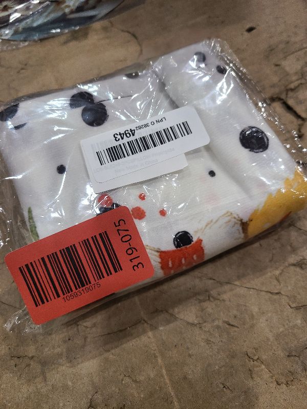 Photo 1 of 2 Pcs Christmas - Themed Throw Pillow Covers 18x18 Inch, Winter Mitten Throw Pillows Square Cushion Covers, Fir Tree Decorative Pillows for Couch Sofa Living Room Bedroom