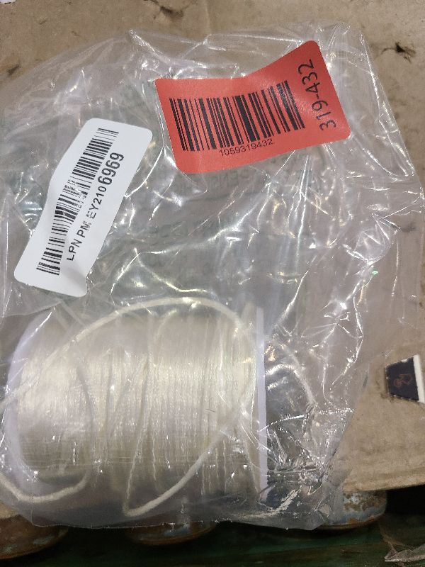 Photo 1 of 2 mm x 330 Feet Satin Nylon Cord, Silky Smooth Nylon String for Jewelry Making Bracelet Necklaces Beading Thread Rattail Macrame Kumihimo Chinese Knot Craft