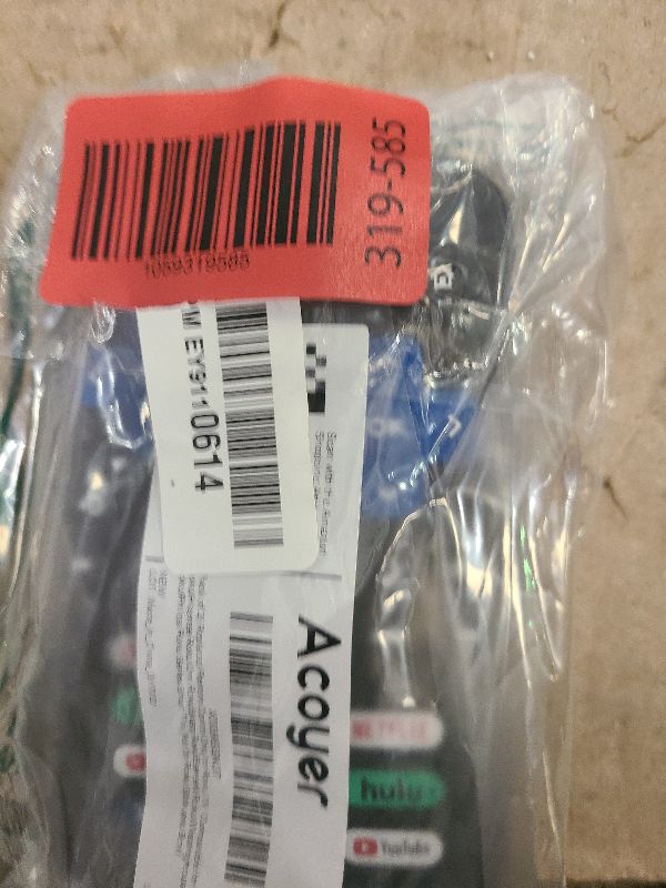Photo 1 of (Pack of 2) Replacement Remote Control Only for Roku TV, Compatible for TCL Roku/Hisense Roku/Onn Roku/Sharp Roku/Element Roku/Westinghouse Roku/Philips Roku Smart TVs (Not for Roku Stick and Box)