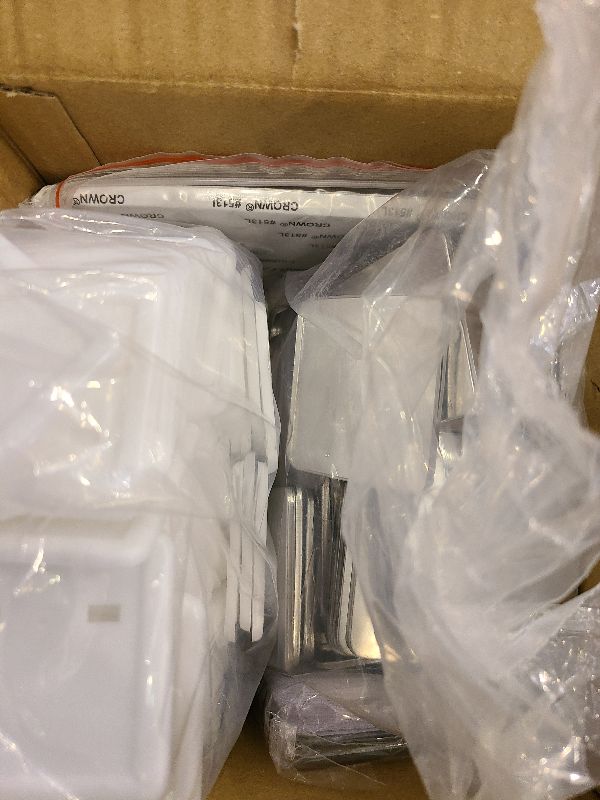 Photo 1 of 100 Set 2'' x 2'' Square Fridge Magnet Button Making Supplies for Badge Press Machine, DIY Square Photo Picture Magnet Button, Not Including Machine