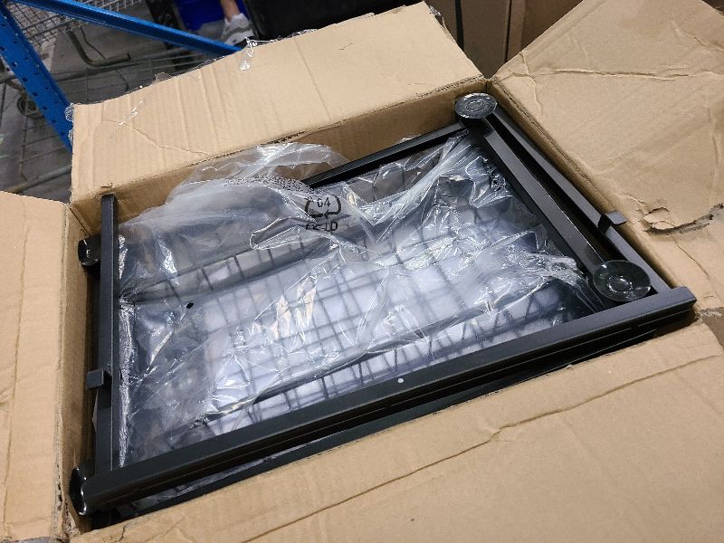 Photo 1 of 2 Pack Under Sink Organizers and Storage,Pull Out Cabinet Organizer,2-Tier Sliding Out Kitchen Basket Sink Shelf Cabinet Organizers Adjustable L Shape Counter Organizers for Bathroom Kitchen (Black)