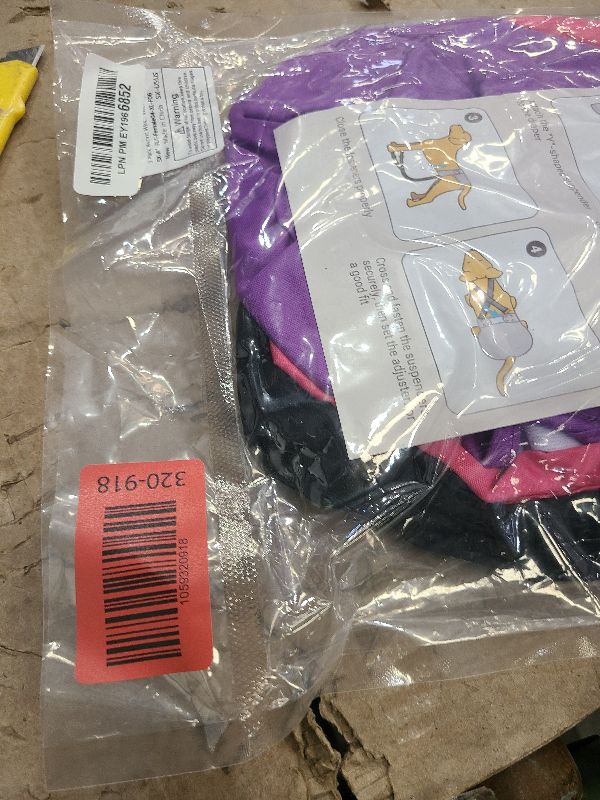 Photo 1 of 3 Pack Avont Washable Female Dog Diaper with Suspender, Reusable Girl Doggie Diapers for Small Medium Large Doggy in Heat Cycle Period Incontinence -XL